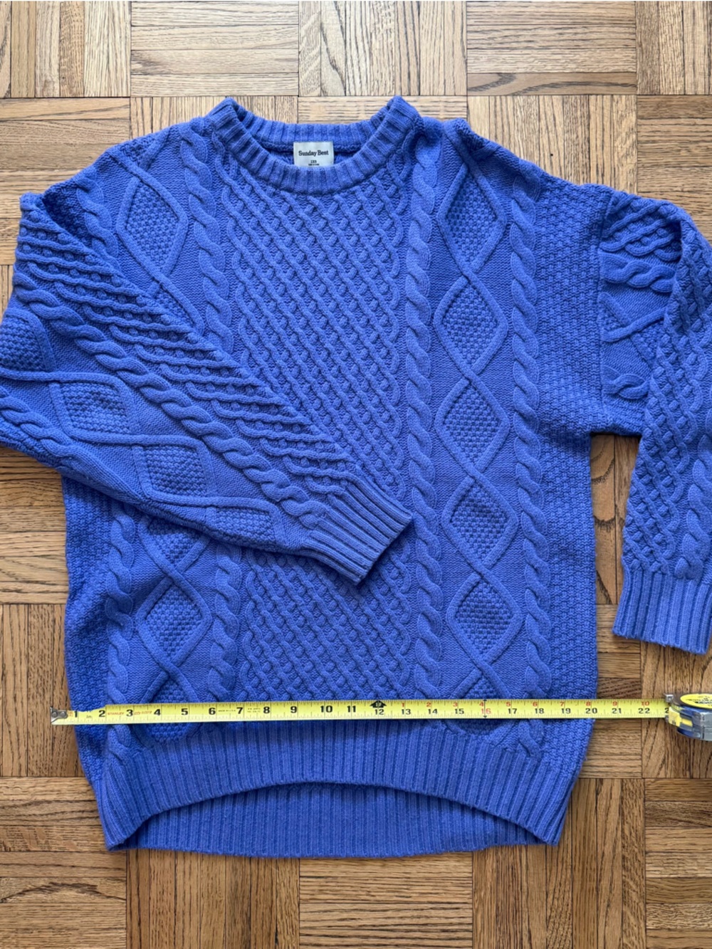 Sunday Best Peggy Sweater, Purple
